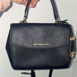 MICHAEL KORS Ava Extra-Small Saffiano Leather Crossbody